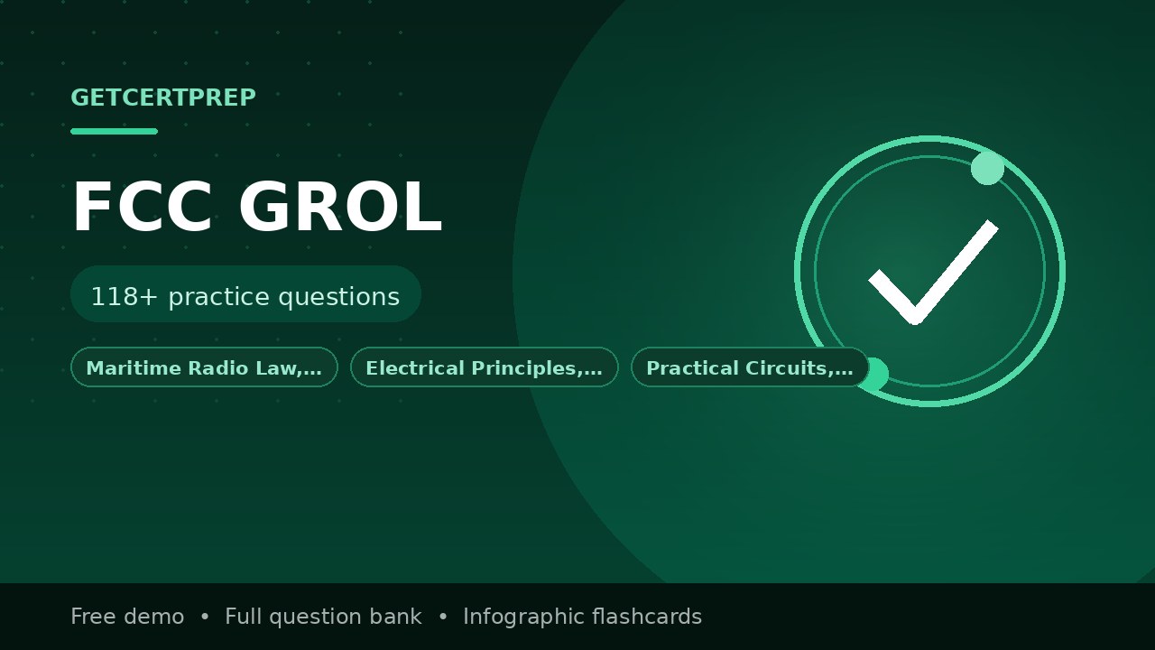 FCC GROL Element 1 & 3 Exam Prep App exam prep