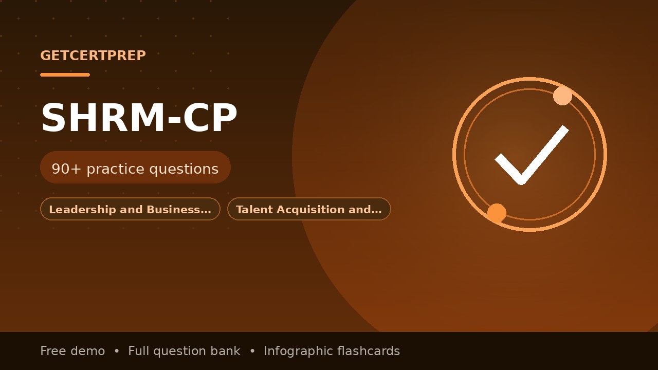shrm-cp-exam-prep exam prep — practice questions and flashcards