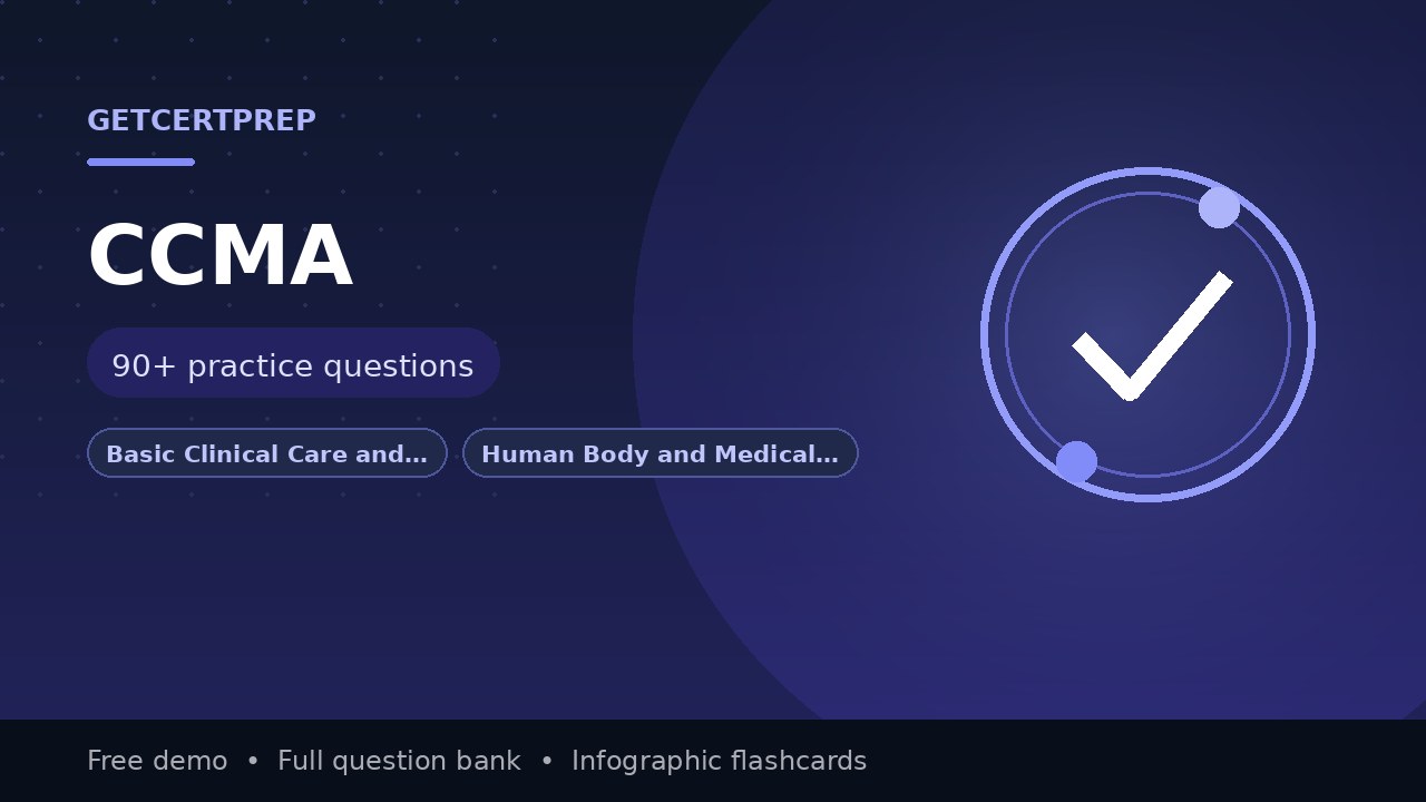 ccma-exam-prep exam prep — practice questions and flashcards